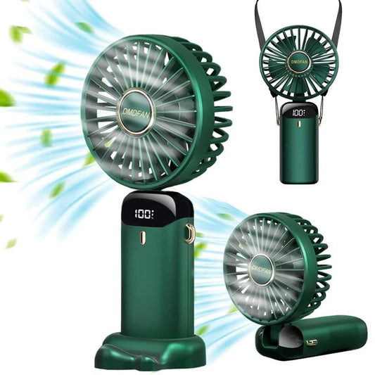 Ventilateur Portable avec Écran Numérique LED