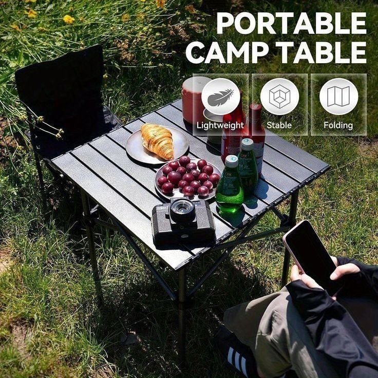 Table Pliante de Camping – Petit Format
