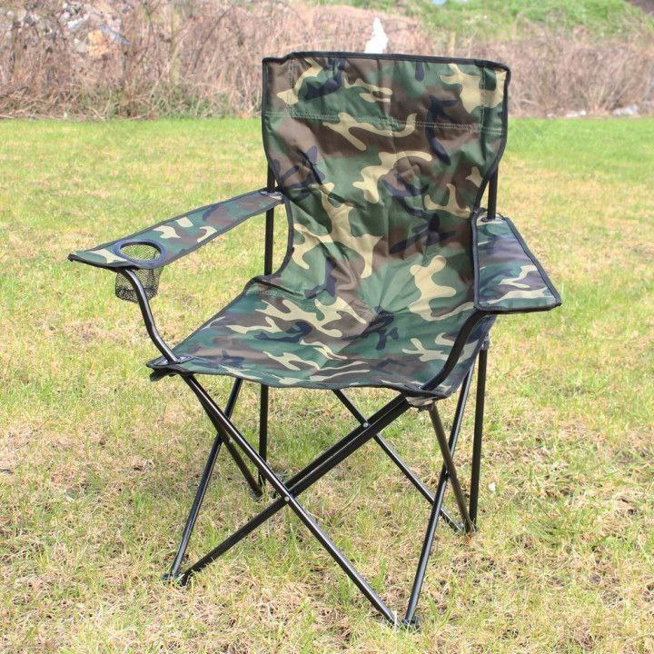 Chaise Pliante Portable Style Militaire&nbsp;