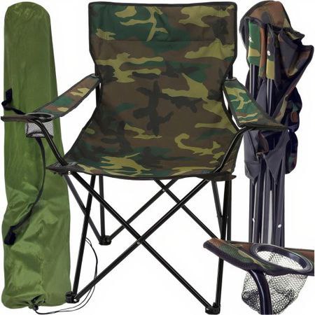 Chaise Pliante Portable Style Militaire&nbsp;