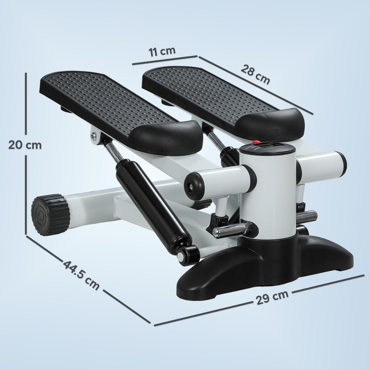 Stepper Fitness Réglable avec Bandes de Résistance